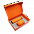 Набор Hot Box C (софт-тач) G, оранжевый с логотипом в Белгороде заказать по выгодной цене в кибермаркете AvroraStore