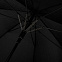 Зонт-трость Torino, черный с логотипом в Белгороде заказать по выгодной цене в кибермаркете AvroraStore