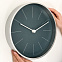 Часы настенные Spark, темно-синие с логотипом в Белгороде заказать по выгодной цене в кибермаркете AvroraStore