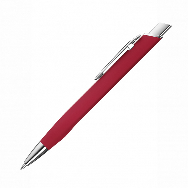 Шариковая ручка Pyramid NEO, красная с логотипом в Белгороде заказать по выгодной цене в кибермаркете AvroraStore