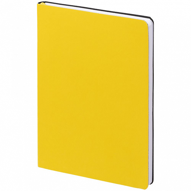 Ежедневник Romano, недатированный, желтый с логотипом в Белгороде заказать по выгодной цене в кибермаркете AvroraStore