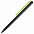 Шариковая ручка GrafeeX в чехле, черная с оранжевым с логотипом в Белгороде заказать по выгодной цене в кибермаркете AvroraStore
