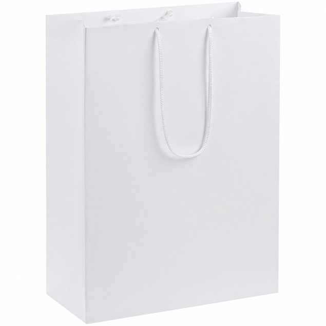 Пакет бумажный Porta XL, белый с логотипом в Белгороде заказать по выгодной цене в кибермаркете AvroraStore