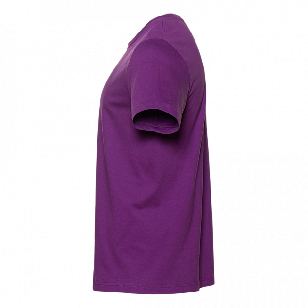Футболка унисекс без бокового шва STAN хлопок 160, 02 Фиолетовый с логотипом в Белгороде заказать по выгодной цене в кибермаркете AvroraStore