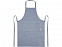 Pheebs 200 g/m² recycled cotton apron, синий с логотипом в Белгороде заказать по выгодной цене в кибермаркете AvroraStore