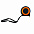 Рулетка Дрезден 3м, оранжевый с логотипом в Белгороде заказать по выгодной цене в кибермаркете AvroraStore