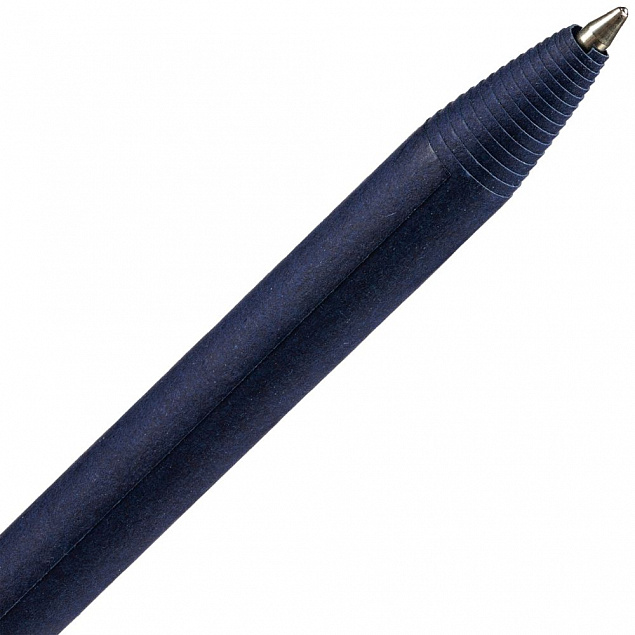 Ручка шариковая Carton Plus, синяя с логотипом в Белгороде заказать по выгодной цене в кибермаркете AvroraStore