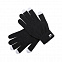 Перчатки сенсорные DESPIL, полиэстер RPET, черный с логотипом в Белгороде заказать по выгодной цене в кибермаркете AvroraStore