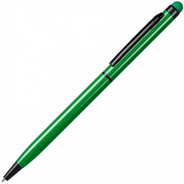 Ручка шариковая со стилусом TOUCHWRITER BLACK, глянцевый корпус с логотипом в Белгороде заказать по выгодной цене в кибермаркете AvroraStore