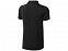 Рубашка поло Markham мужская, черный/антрацит с логотипом в Белгороде заказать по выгодной цене в кибермаркете AvroraStore