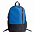 Рюкзак PULL, синий/чёрный, 45 x 28 x 11 см, 100% полиэстер 300D+600D с логотипом в Белгороде заказать по выгодной цене в кибермаркете AvroraStore