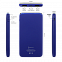 Внешний аккумулятор Bplanner Power 1 ST, софт-тач, 5000 mAh (синий) с логотипом в Белгороде заказать по выгодной цене в кибермаркете AvroraStore