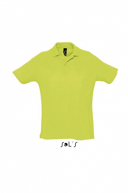 Джемпер (рубашка-поло) SUMMER II мужская,Зеленое яблоко L с логотипом в Белгороде заказать по выгодной цене в кибермаркете AvroraStore