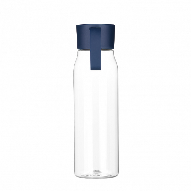 Спортивная бутылка для воды, Step, 550 ml, синяя с логотипом в Белгороде заказать по выгодной цене в кибермаркете AvroraStore