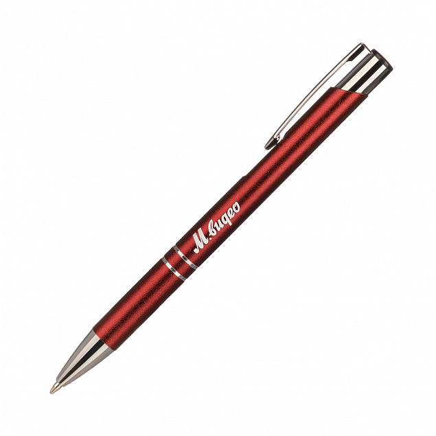Шариковая ручка Alpha Neo, красная с логотипом в Белгороде заказать по выгодной цене в кибермаркете AvroraStore