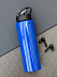 Спортивная бутылка Moist, синяя с логотипом в Белгороде заказать по выгодной цене в кибермаркете AvroraStore