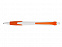 Ручка шариковая Santa Monica, белый/оранжевый, черные чернила с логотипом в Белгороде заказать по выгодной цене в кибермаркете AvroraStore