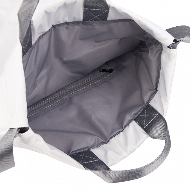 Рюкзак RUN new, белый, 48х40см, 100% полиэстер с логотипом в Белгороде заказать по выгодной цене в кибермаркете AvroraStore