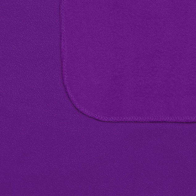 Дорожный плед Voyager, фиолетовый с логотипом в Белгороде заказать по выгодной цене в кибермаркете AvroraStore
