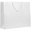 Пакет бумажный «Блеск», большой, белый с логотипом в Белгороде заказать по выгодной цене в кибермаркете AvroraStore