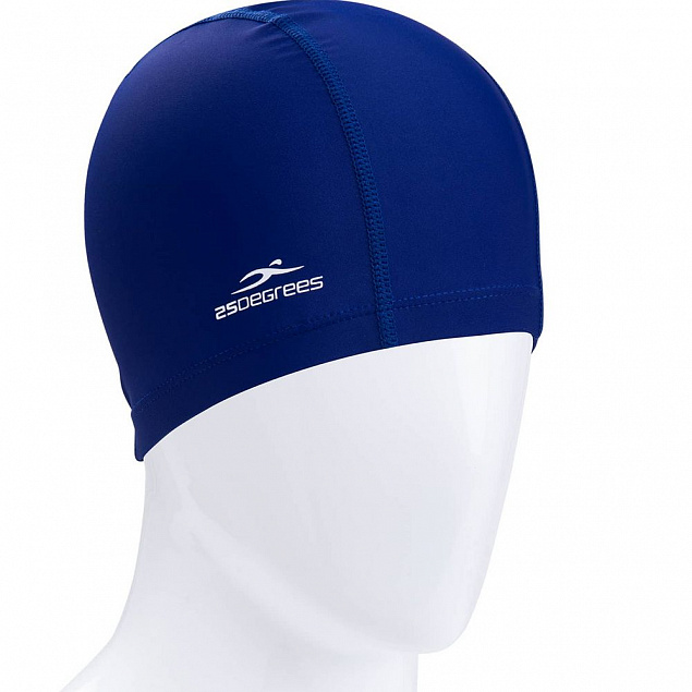 Шапочка для плавания Essence, синяя с логотипом в Белгороде заказать по выгодной цене в кибермаркете AvroraStore