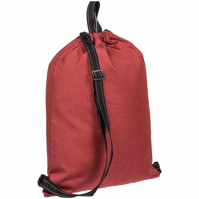 Рюкзак-мешок Melango, красный с логотипом в Белгороде заказать по выгодной цене в кибермаркете AvroraStore