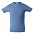 Футболка мужская HEAVY, голубая с логотипом в Белгороде заказать по выгодной цене в кибермаркете AvroraStore