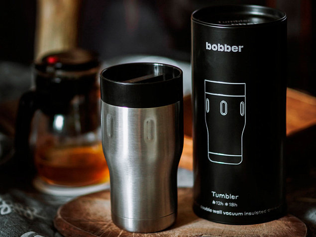 Термос питьевой, вакуумный, бытовой, тм bobber. Объем 0,35 литра. Артикул Tumbler-350 Matte с логотипом в Белгороде заказать по выгодной цене в кибермаркете AvroraStore