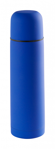 Термос 500 мл,синий с логотипом в Белгороде заказать по выгодной цене в кибермаркете AvroraStore