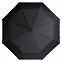 Складной зонт Unit Classic, черный с логотипом в Белгороде заказать по выгодной цене в кибермаркете AvroraStore