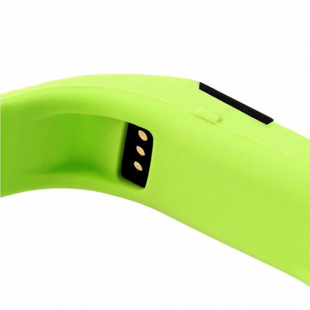 Смарт браслет ("умный браслет") Portobello Trend, The One, электронный дисплей, браслет-силикон, 240x20x10 мм, зеленый с логотипом в Белгороде заказать по выгодной цене в кибермаркете AvroraStore