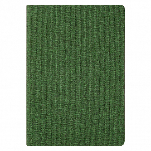 Ежедневник Portobello Trend, TWEED, недатированный, зеленый с логотипом в Белгороде заказать по выгодной цене в кибермаркете AvroraStore