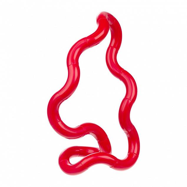 Антистресс «Змейка», красный с логотипом в Белгороде заказать по выгодной цене в кибермаркете AvroraStore