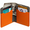 Картхолдер с отделением для купюр Dual, оранжевый с логотипом в Белгороде заказать по выгодной цене в кибермаркете AvroraStore