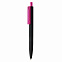 Черная ручка X3 Smooth Touch, розовый с логотипом в Белгороде заказать по выгодной цене в кибермаркете AvroraStore