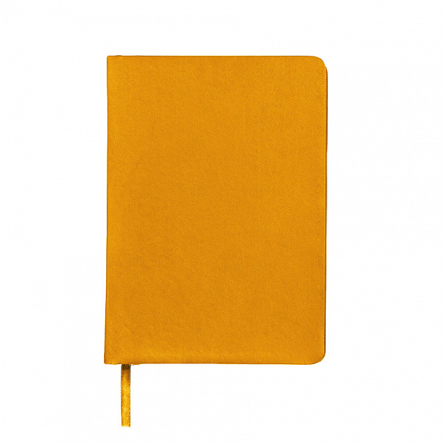Ежедневник недатированный Duncan, А5,  оранжевый, белый блок с логотипом в Белгороде заказать по выгодной цене в кибермаркете AvroraStore