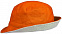 Панама Unit Summer двусторонняя, оранжевая с серым с логотипом в Белгороде заказать по выгодной цене в кибермаркете AvroraStore