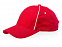 Бейсболка Break 6-ти панельная, красный/белый с логотипом в Белгороде заказать по выгодной цене в кибермаркете AvroraStore