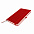 Бизнес-блокнот GLORI, A5, красный, твердая обложка, в линейку с логотипом в Белгороде заказать по выгодной цене в кибермаркете AvroraStore