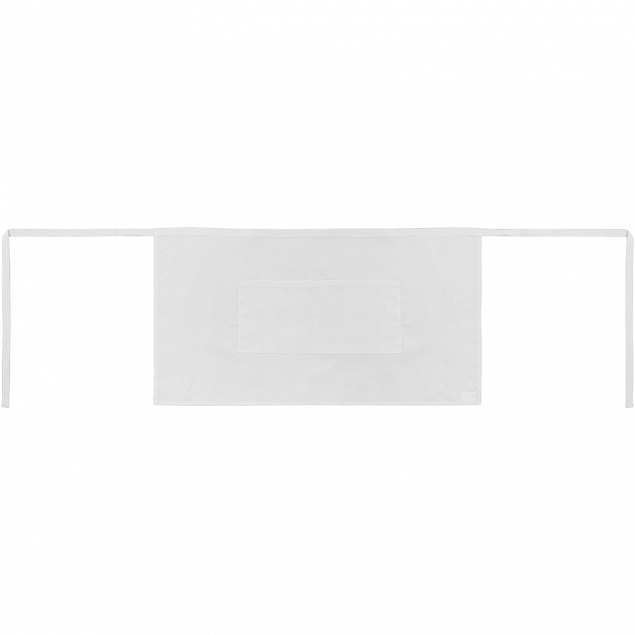 Фартук Tapster, белый с логотипом в Белгороде заказать по выгодной цене в кибермаркете AvroraStore