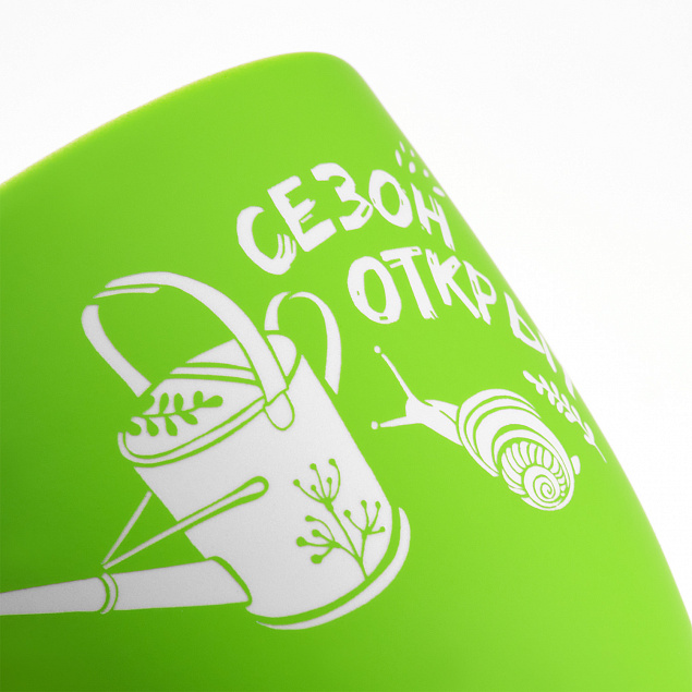 Керамическая кружка Viana, салатовая с логотипом в Белгороде заказать по выгодной цене в кибермаркете AvroraStore