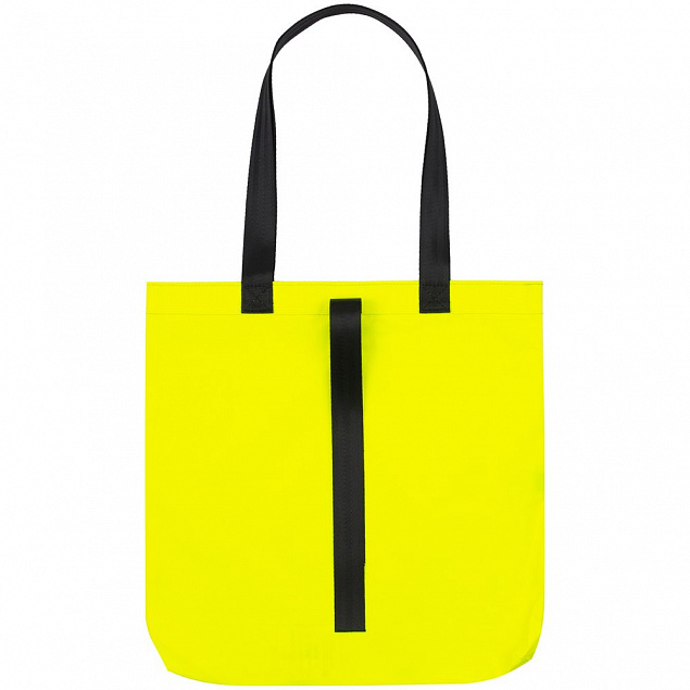 Шопер Manifest Color из светоотражающей ткани, желтый неон с логотипом в Белгороде заказать по выгодной цене в кибермаркете AvroraStore