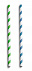 Белая бумажная трубочка , размер 197*6 мм, цветная  (25 шт в бумажной упаковке) с логотипом в Белгороде заказать по выгодной цене в кибермаркете AvroraStore