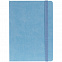 Ежедневник New Factor, недатированный, голубой с логотипом в Белгороде заказать по выгодной цене в кибермаркете AvroraStore