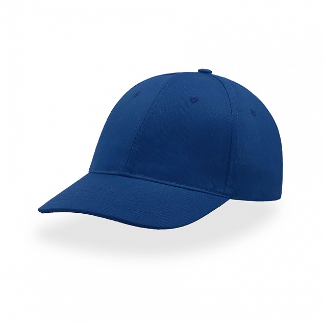 Бейсболка "START SIX", ярко-синий, хлопок 100%, плотность 160 г/м2, застежка на липучке с логотипом в Белгороде заказать по выгодной цене в кибермаркете AvroraStore