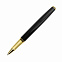 Ручка-роллер Sonata черная/позолота с логотипом в Белгороде заказать по выгодной цене в кибермаркете AvroraStore