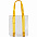 Шоппер Clear Fest, прозрачный серый с желтыми ручками с логотипом в Белгороде заказать по выгодной цене в кибермаркете AvroraStore