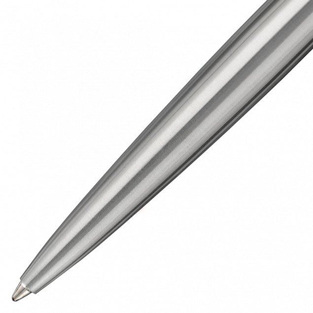 Ручка шариковая Parker Jotter XL Monochrome Grey, серебристая с логотипом в Белгороде заказать по выгодной цене в кибермаркете AvroraStore