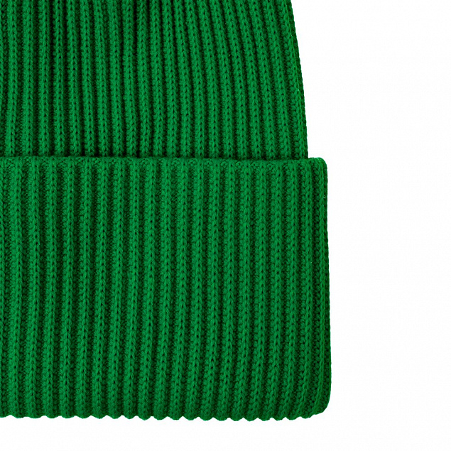 Шапка Franky, зеленая с логотипом в Белгороде заказать по выгодной цене в кибермаркете AvroraStore