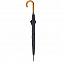 Зонт-трость LockWood ver.2, черный с логотипом в Белгороде заказать по выгодной цене в кибермаркете AvroraStore